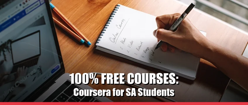 Free Coursera courses with certificates South Africa 2026 financial aid guide