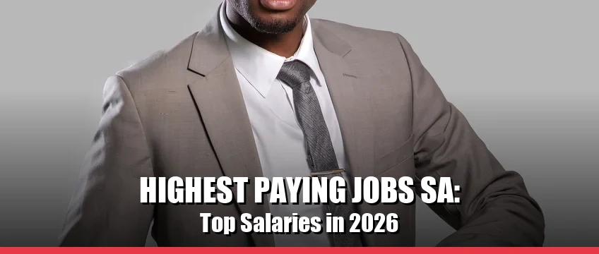 Highest paying jobs in South Africa 2026 and how to get there