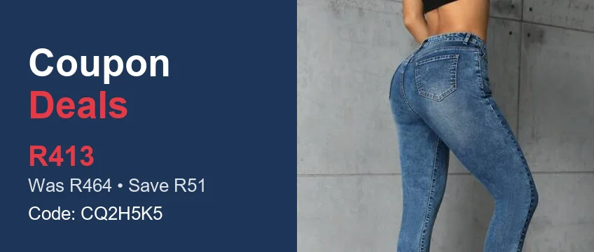 SHEIN Essnce Y2k skinny jeans, R413 flash sale deal