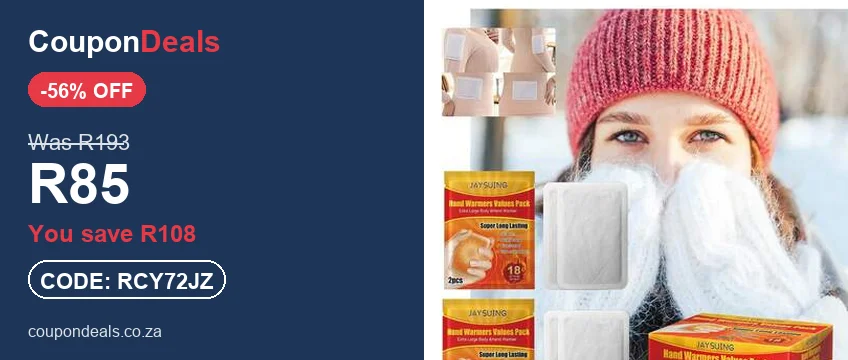 JAYSUING disposable hand and foot warmers, R85 flash sale deal
