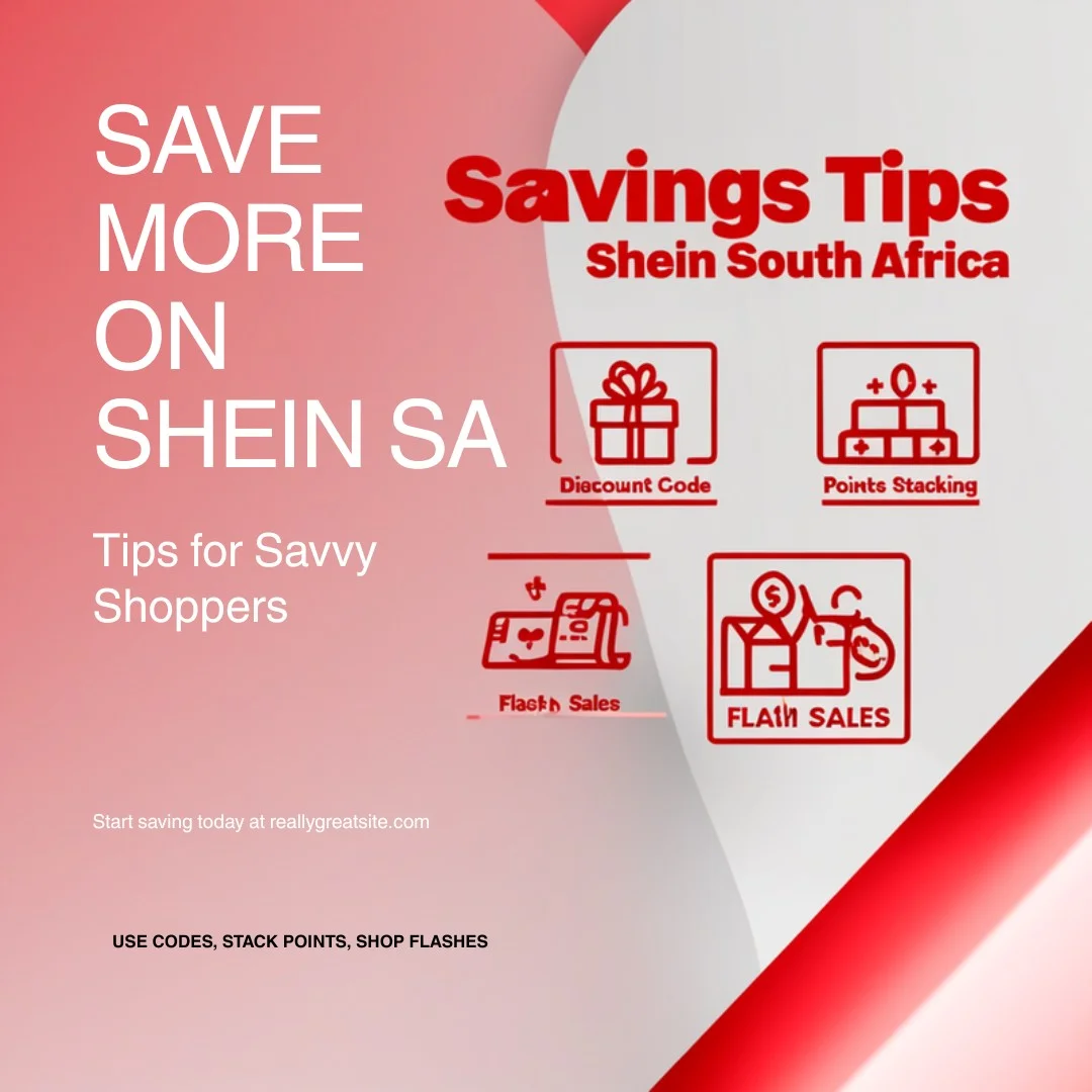 How to save on SHEIN South Africa 2026 — 4 savings tips including coupon codes, SHEIN Points and flash sales